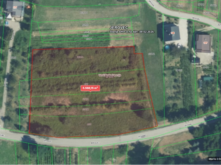 Građevinsko zemljište s voćnjakom