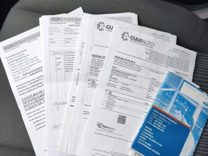 Ford Fiesta 1.25, 82 KS, benzin, odlična