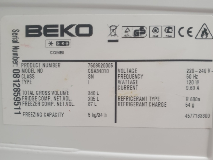 Kombinirani hladnjak Beko