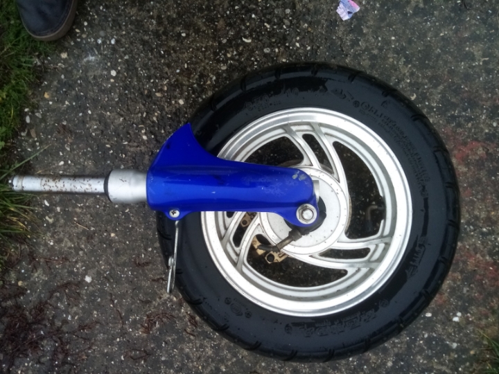 Kotač s gumom 3.5-10 za skuter