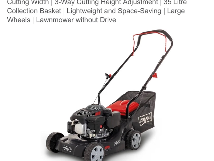 Nova benzinska kosilica Scheppach