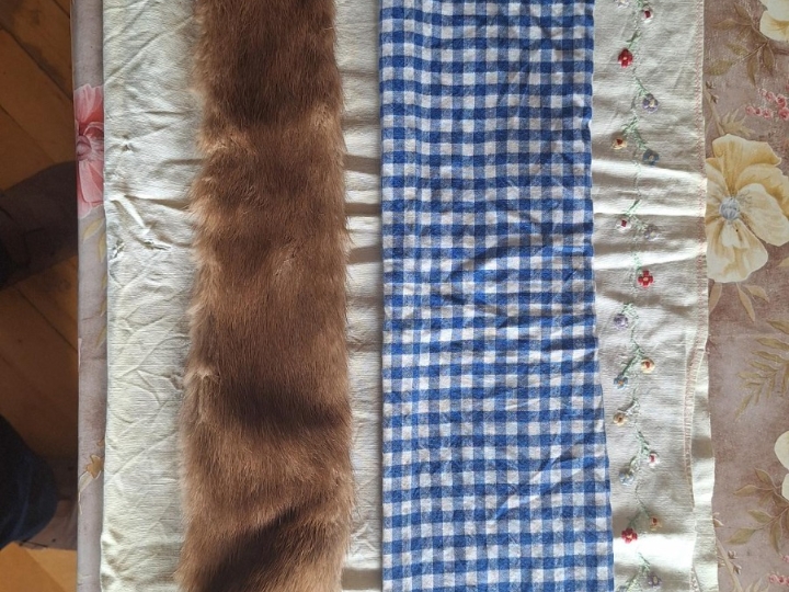 Ženski ovratnik od nerca