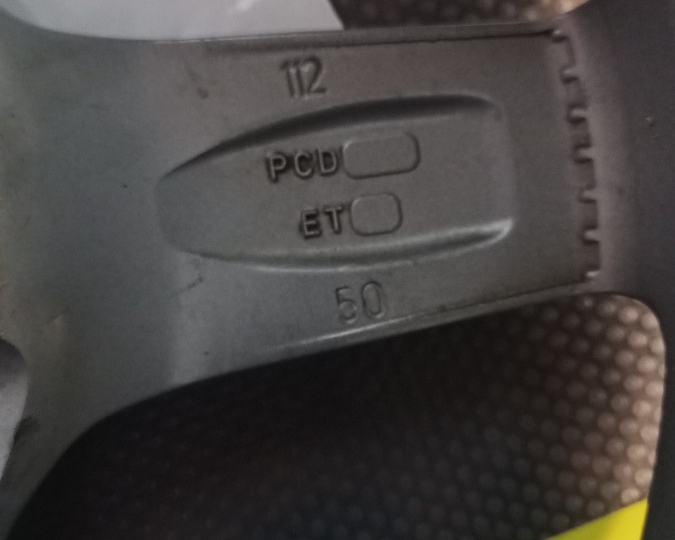 Alu felge 5x 112 R16