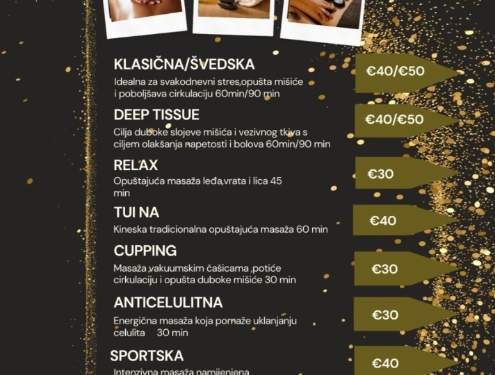 Masaža protiv bolova i za opuštanje