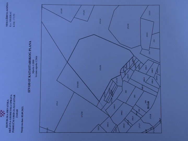 Vinjerac - Žunići, pašnjak Glavica