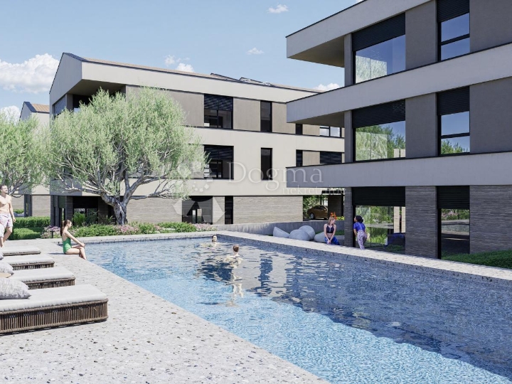 Odličan dvosobni stan u zatvorenom kompleksu s bazenom