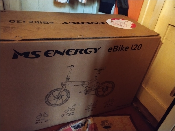 Prodajem novi E bike i20