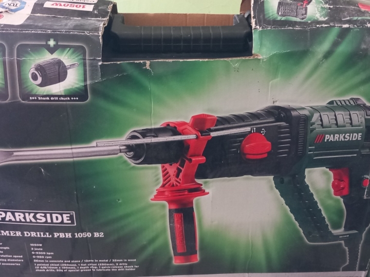 Parkside udarni čekić-bušilica