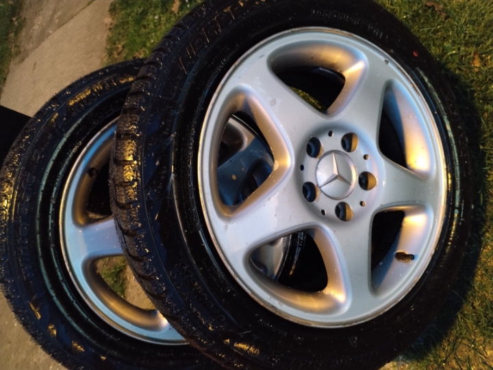 Mercedes alu felge 16"+nove zimske