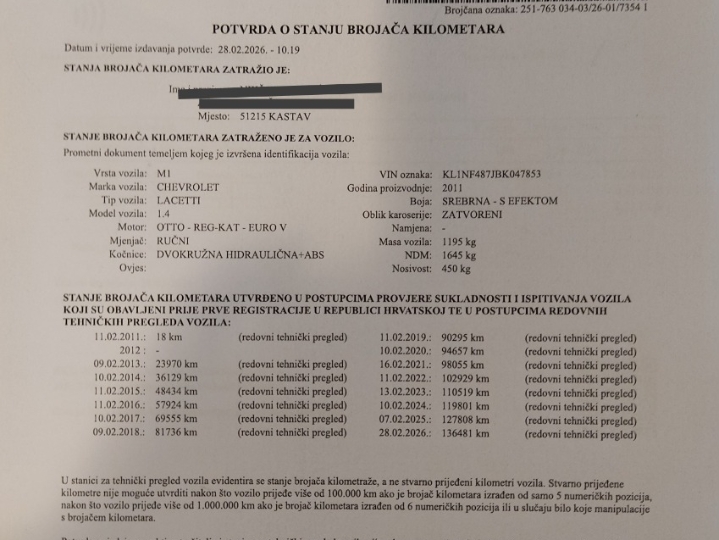 Chevrolet Lacetti 1.4