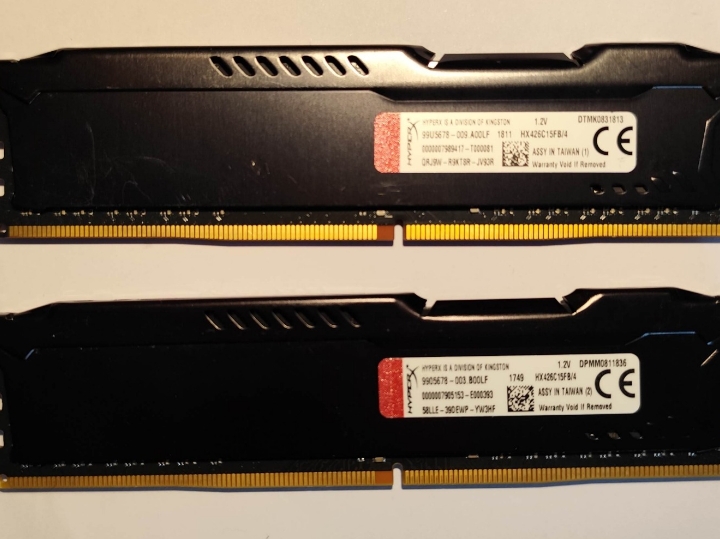 DDR4-2666Mhz, moduli za PC , 2x4Gb