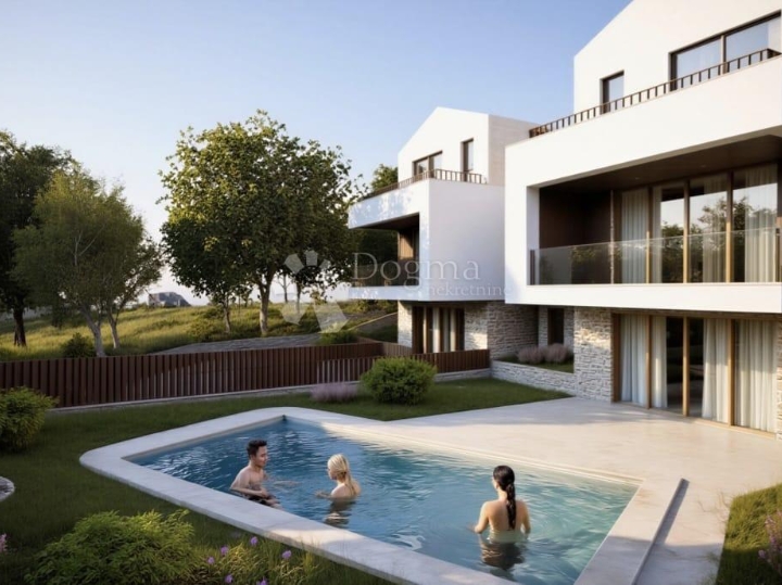 Otok Krk, Risika, nova kuća s bazenom