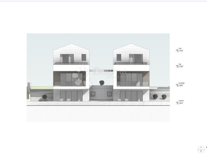 Otok Krk, Risika, nova kuća s bazenom