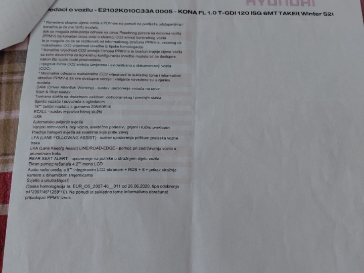 Hyundai Kona 1.0 T-GDI