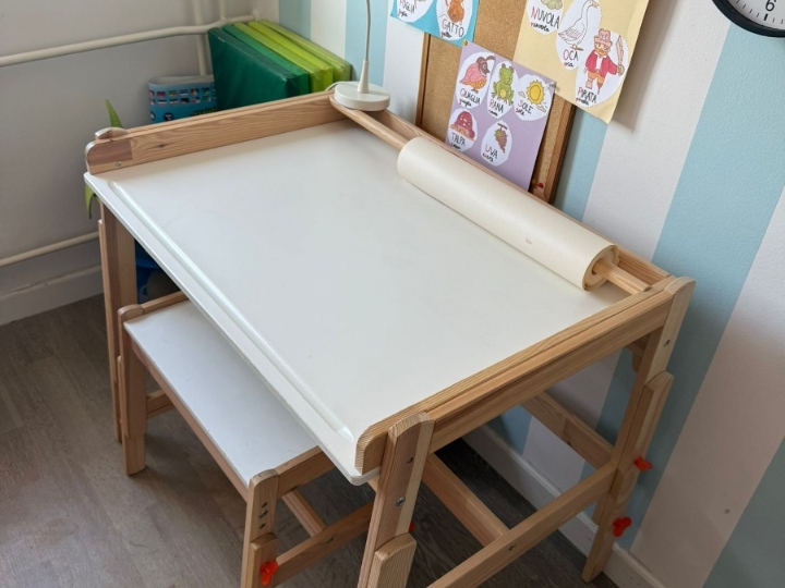 Ikea Flisat dječji stol i klupica