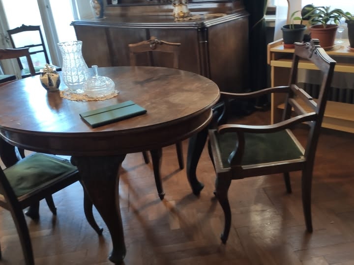 Stilski namještaj -stol +6 stolica