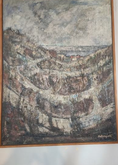 V. Potočnjak Primorski pejzaž 85x66