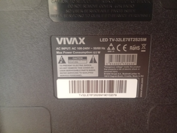 32" Vivax Smart TV WiFi