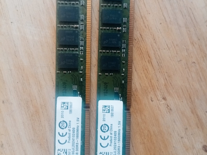 16GB DDR3 RAM 1600MHz (2x8GB) za PC