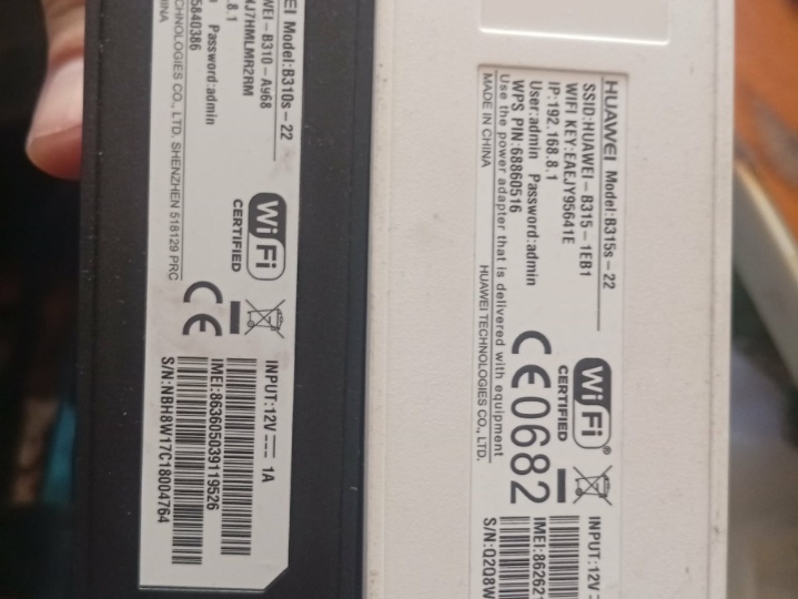 Huawei 4G LTE router SIM B315/B310