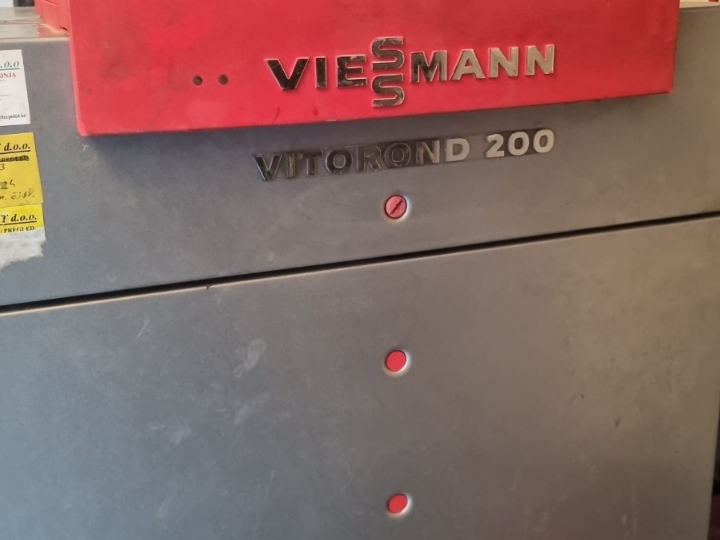 Peć Viesmann, tank i termostat