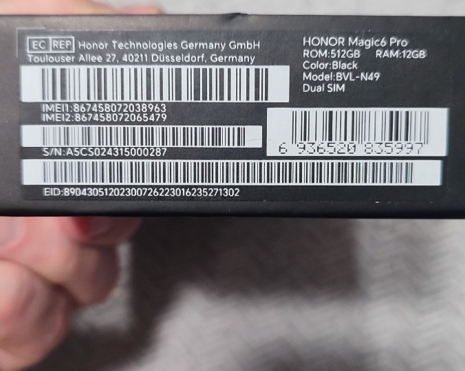 Honor Magic 6 Pro, novi