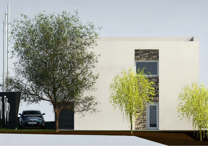 Novogradnja s pogledom na more