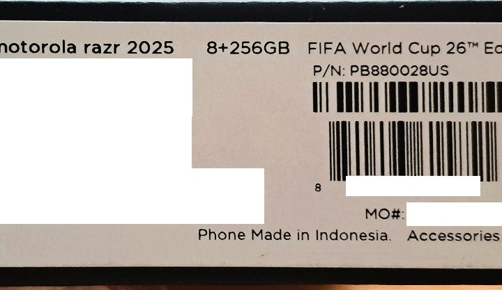 Motorola razr FIFA World Cup 26
