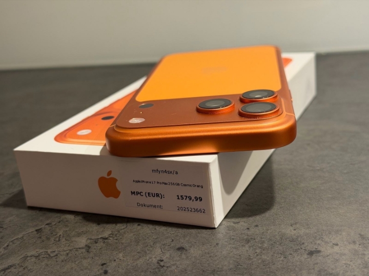 IPhone 17 Pro max od 512gb orange