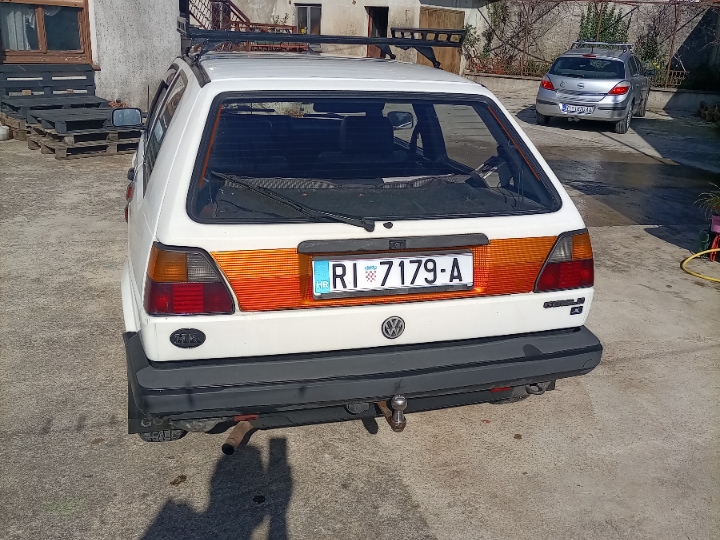 VW Golf 2 Diesel, reg. do 19.03.2026