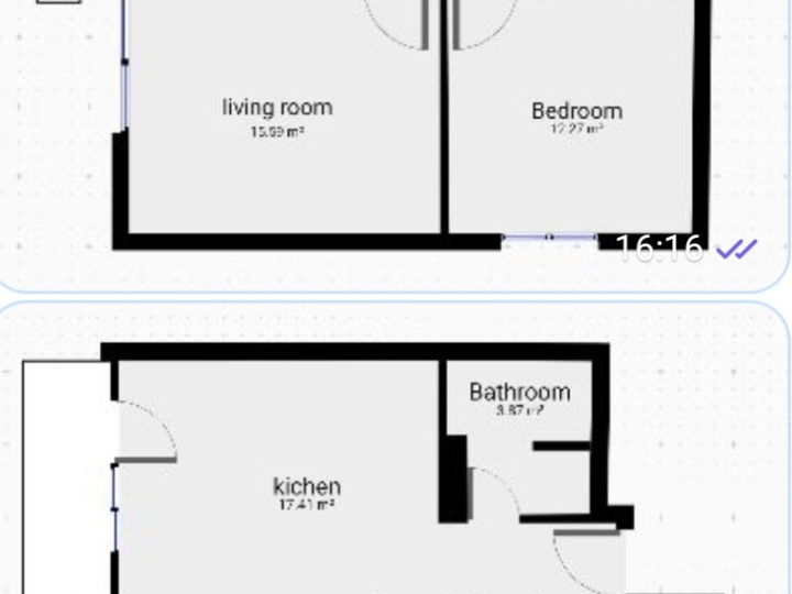 Prodaje vlasnik 1S+DB ili 2S kl.