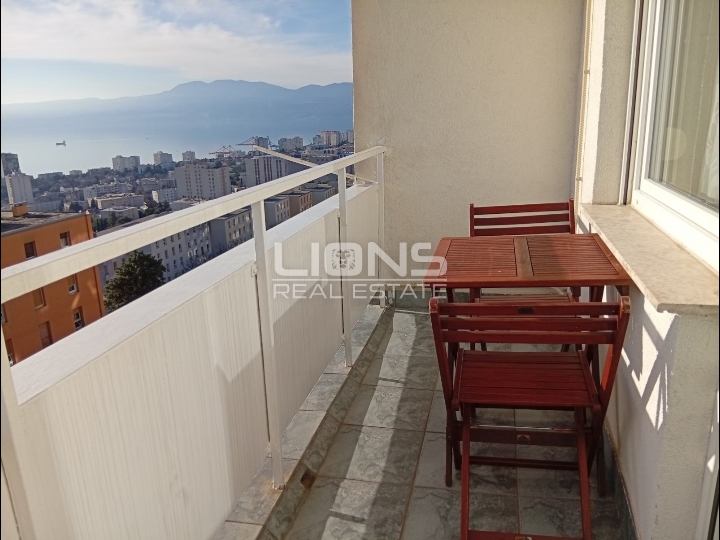 Gornja Vežica, 2S+DB, 62 m2 - pogled more