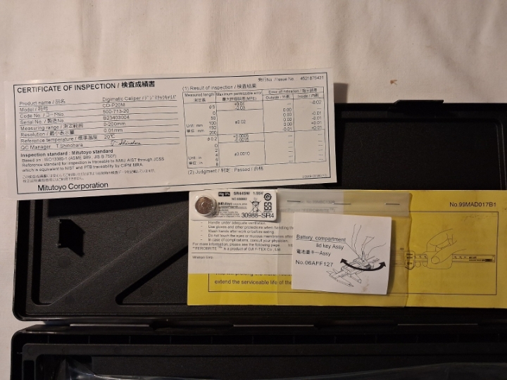 Mitutoyo digitalni šubler