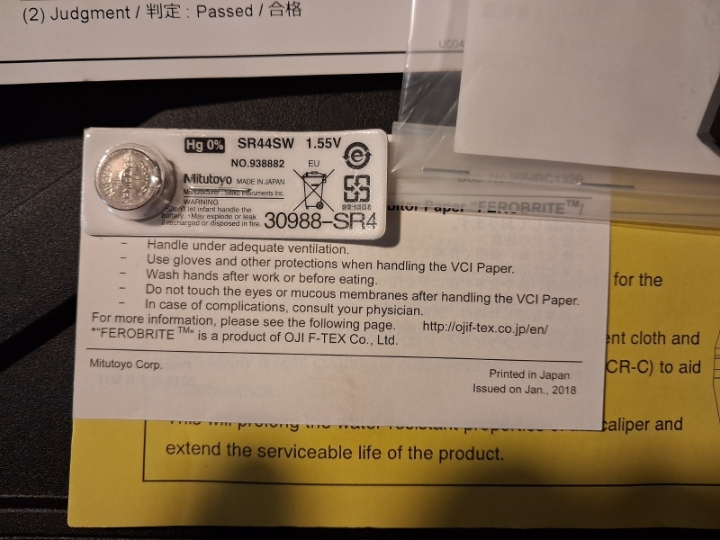 Mitutoyo digitalni šubler