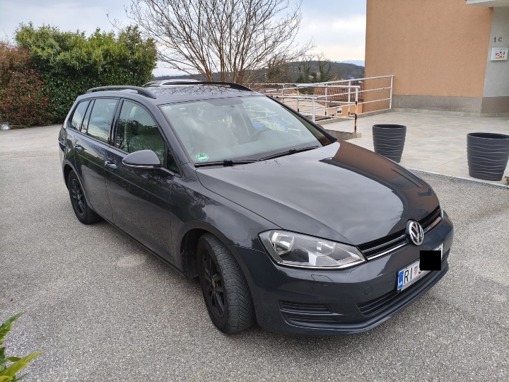 VW Golf 7, 1.6 TDi Euro 6, 2014.
