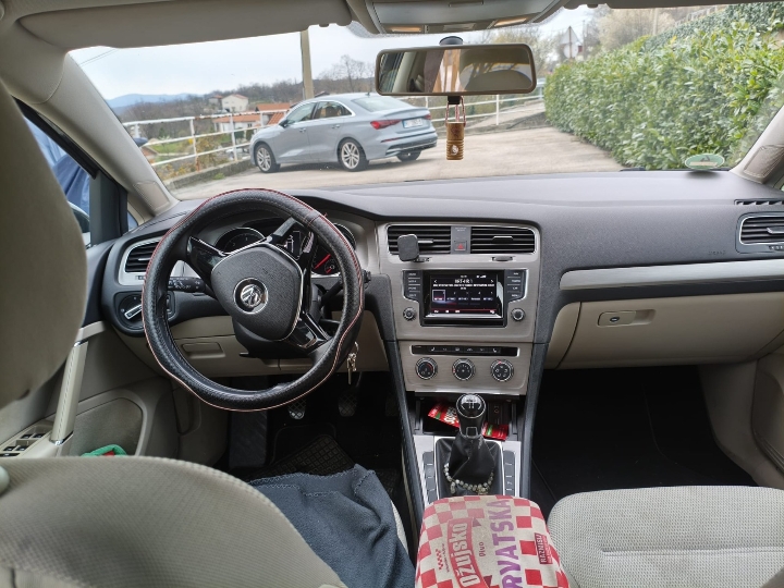 VW Golf 7, 1.6 TDi Euro 6, 2014.
