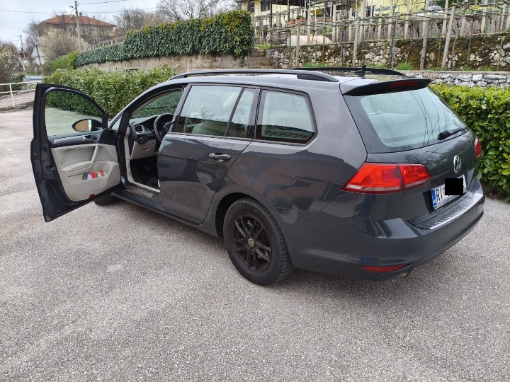 VW Golf 7, 1.6 TDi Euro 6, 2014.