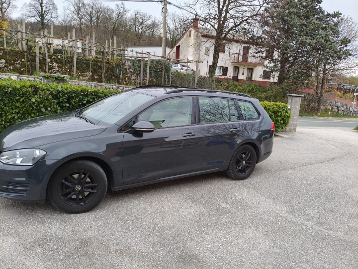 VW Golf 7, 1.6 TDi Euro 6, 2014.