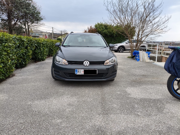 VW Golf 7, 1.6 TDi Euro 6, 2014.