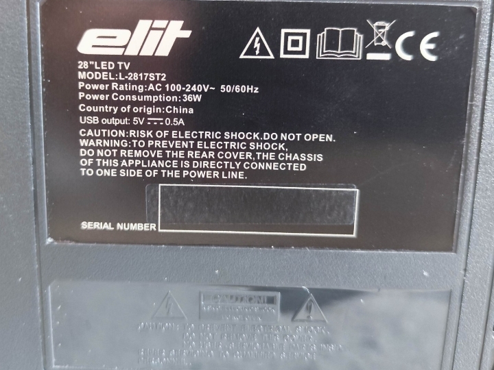 TV led 28 " Elit
