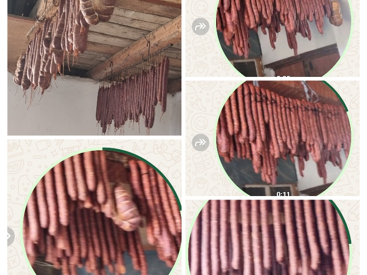 Prodaja čvaraka, kobasica, kulena