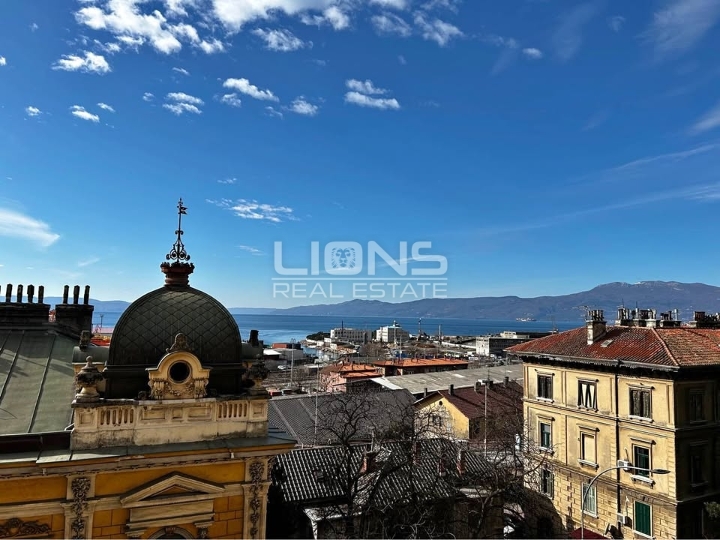Sušak, Rijeka, 3S+DB, 78 m2 - pogled na more