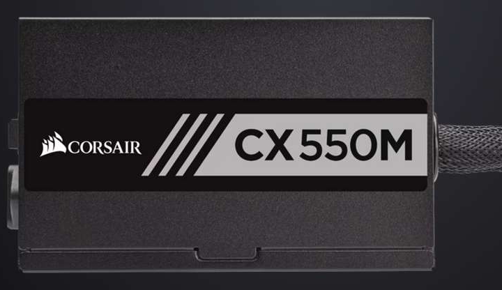 Corsair CX550M napajanje, modularno
