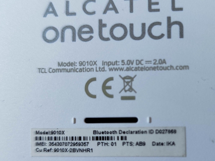 Alcatel Pixi3 tablet 10"