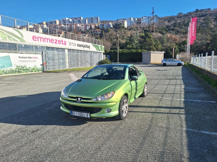 Peugeot 206 cc cabrio 1.6, 16V
