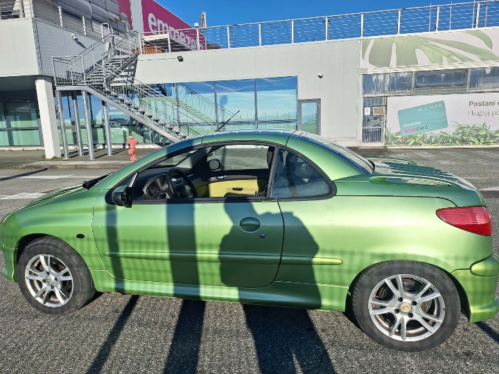 Peugeot 206 cc cabrio 1.6, 16V