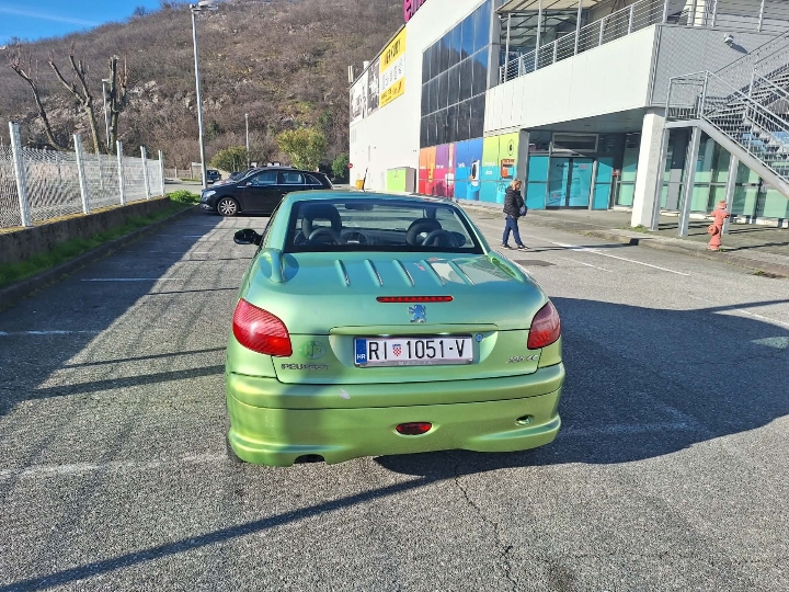 Peugeot 206 cc cabrio 1.6, 16V