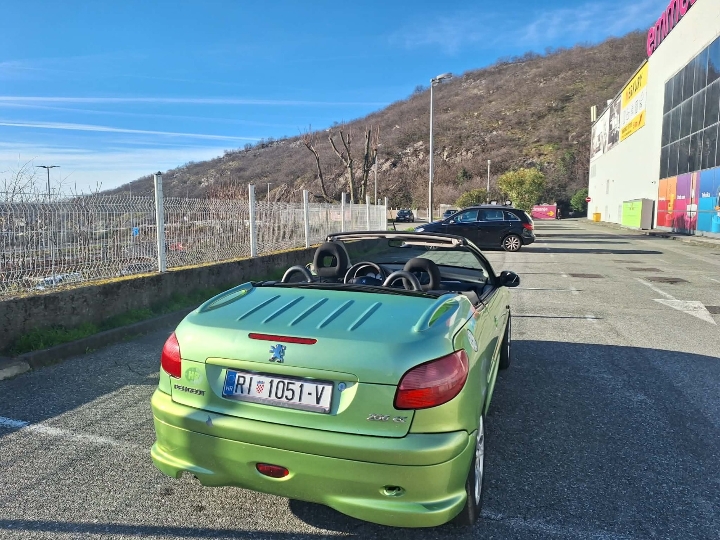 Peugeot 206 cc cabrio 1.6, 16V