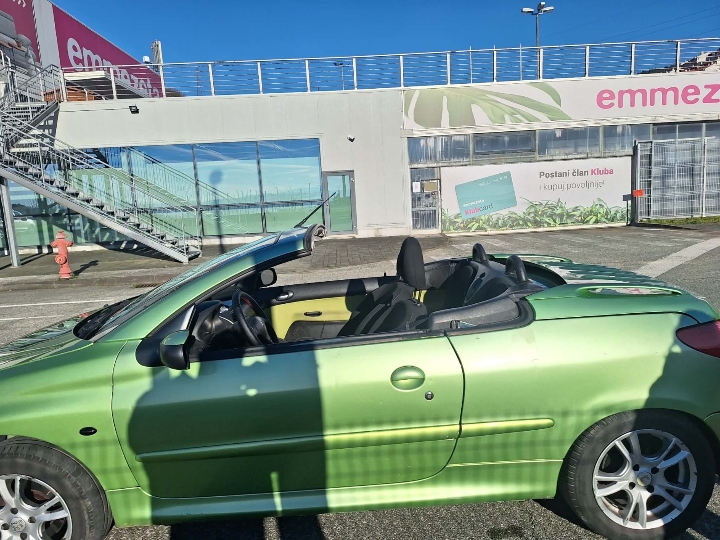 Peugeot 206 cc cabrio 1.6, 16V