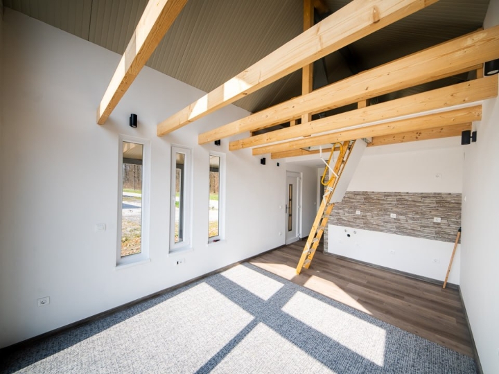 Mobilna kućica s terasom 48m2